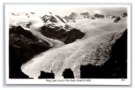 RPPC Franz Josef Glacier Castle Rocks New Zealand UNP Postcard W3 - £4.62 GBP