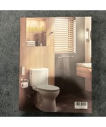 Elongated Toilet Seat Slow-Close Quiet Cover w Non-Slip Bumpers  Quick-R... - $37.38