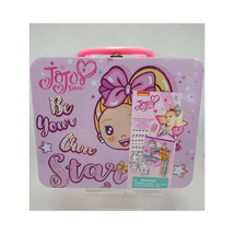 JoJo Siwa Be Your Own Star Tin Activity Set W/ Collectible Lunch Box - $12.68