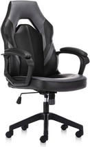 Office Chair, Bonded Leather Computer Gaming Chair High Back Ergonomic Desk - £98.00 GBP