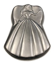Vintage Wilton Mattel Barbie Princess Cake Pan 1998 Aluminum - $332.45 MXN
