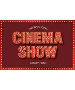 Cinema Show Font - €15,46 EUR