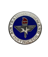 U.S. AIR FORCE, AIR TRAINING COMMAND, INSTRUCTOR, BREAST BADGE, HALLMARKED - $185.09 MXN