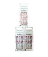 KISS LoveShackFancy imPRESS Press-On Manicure Limited Ed Floral Lot of 3... - $818.43 MXN