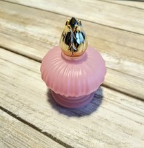 Vintage Pink Mini Avon Perfume Bottle Elusive Cologne Beauty Vanity Decor Gold - £6.26 GBP