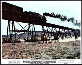 Ralph Bellamy, Jack Palance  The Professionals 1966 Movie Color Litho Ph... - $12.25