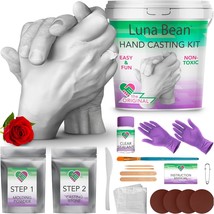 Hand Casting Kit Couples Gifts Idea Anniversary for Couple Gift Mothers ... - $81.35