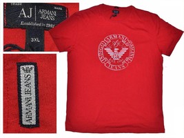 ARMANI Men&#39;s T-shirt 2XL European *HERE WITH DISCOUNT* AR08 T1G - £58.79 GBP