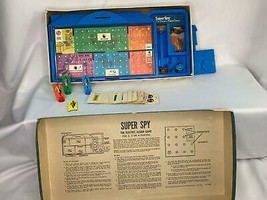 Milton Bradley Vintage Super Spy Board game 1971 - £11.79 GBP
