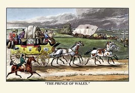 The Prince of Wales Rides on a Horse-Drawn Carriage - £15.94 GBP