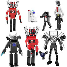 Many Robot Figures Building Blocks Set Bricks Toys Kids Christmas Gift - £17.51 GBP+