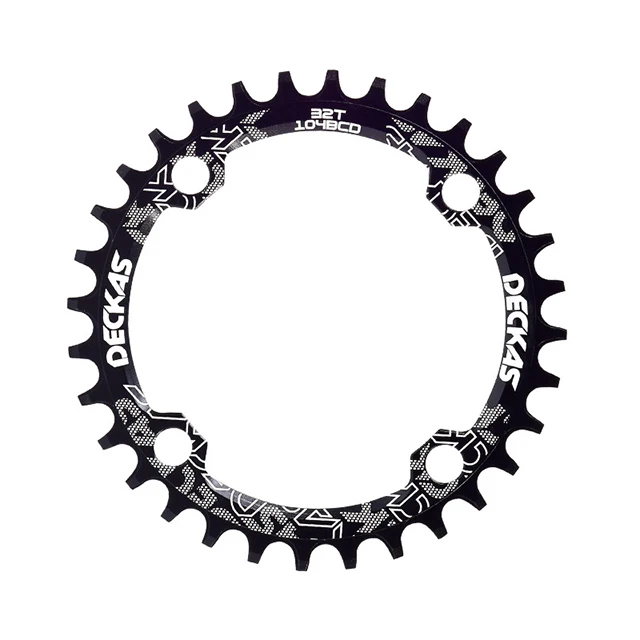 Deckas Narrow 104 BCD Chainring Round 32T 34 Teeth 36T 38T Bicycle Crankset MTB  - $44.57