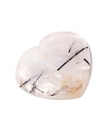 63.3 Carat Rutilated Quartz Heart Extra Large Loose Gemstone for Jewelry... - $39.59 CAD