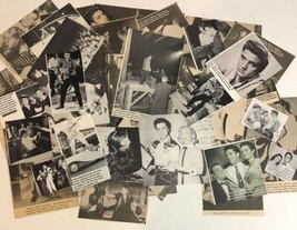 Elvis Presley Vintage Clippings Lot Of 50 Small Images Young Elvis E4 - £6.23 GBP