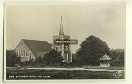 cu1116 - St Andrew&#39;s Church , The Chart , Kent - postcard - $3.81