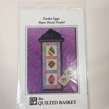 Easter Eggs Paper Pieced Quilt Pattern Wall Hanging The Quilted Basket - £10.11 GBP