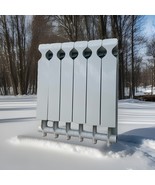 Wall Mounted  6 Panels  Aluminum Radiator Heater For Home Studio Stylish - $238.73 CAD