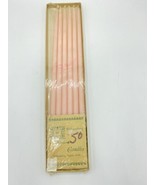 Vintage Williamsburg Soap &amp; Candle Co Handcrafted Burgess Pink Slim Tape... - $24.67