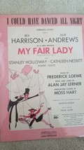 I Could Have Danced All Night My Fair Lady Vintage Sheet Music - £14.93 GBP