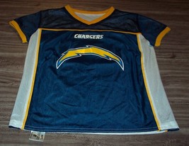 La Los Angeles Chargers Reversible Nfl Flag Football Jersey Youth Medium - $19.80