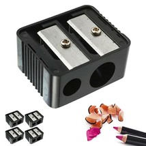 4 PCS Makeup Pencil Sharpener Dual Compact Infallible Eye Tool Eyeliner ... - $22.79