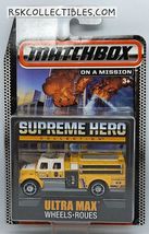 2014 Matchbox On A Mission Supreme Hero Collection International Pumper ... - €13,11 EUR