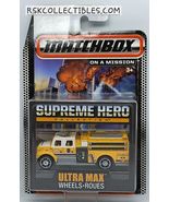 2014 Matchbox On A Mission Supreme Hero Collection International Pumper ... - €13,11 EUR