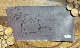 Dave Matthews Autographed Huge Cut 5x8 3/4 Jsa Dmb - £522.97 GBP