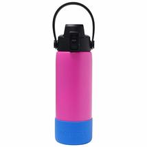 Aquatix Double Wall Insulated 21 Ounce Pink Bottle with Silicon Shock Sc... - £21.79 GBP