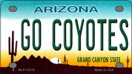 Go Coyotes Arizona Novelty Mini Metal License Plate Tag - $14.95