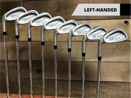 Left Handed New Big Tall +1&quot; Xl Men Stiff S Steel Golf Clubs Iron Set #3-PW Gvbi - £157.11 GBP
