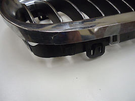 09-11 E90 E91 BMW 328i 335i FRONT BUMPER PASSENGER RH UPPER CHROME GRILLE M0161 image 5