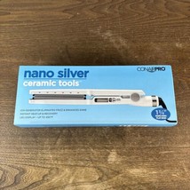 Conair Pro Nano Silver Ceramic Tools Nano Ionic Flat Iron  1  3/4&quot; - £51.10 GBP