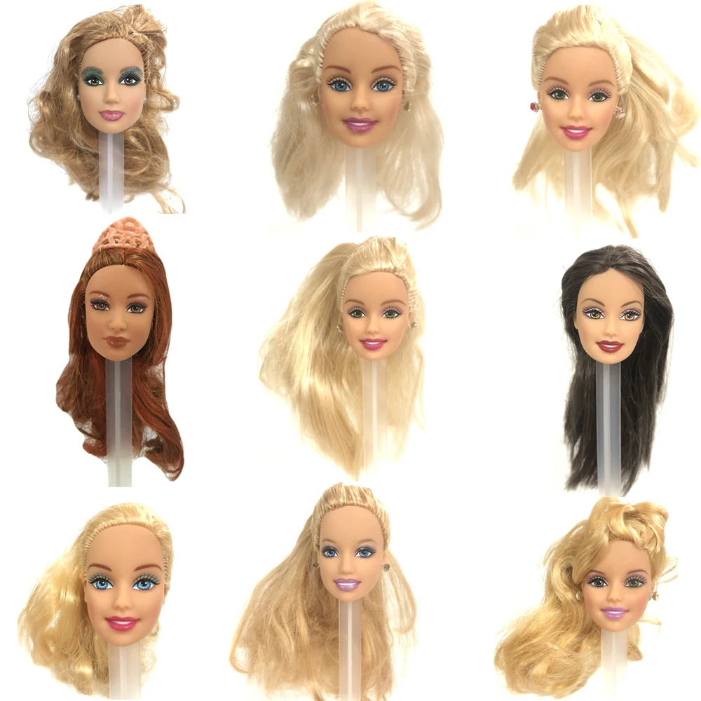 NK Imperfect Makeup Hair Have Some Flaws Classic Doll DIY Head Fashion Dressing - £7.05 GBP+