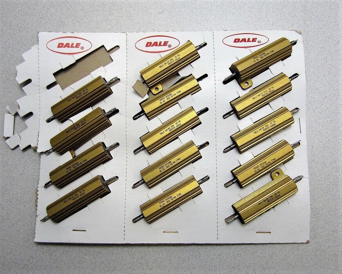 Dale RH-50 50W 1O 1% Resistors Qty 14 New - $62.84