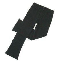 NWT Citizens Of Humanity Drew Fray in Soiree Black High Rise Crop Flare Jeans 25 - £65.53 GBP