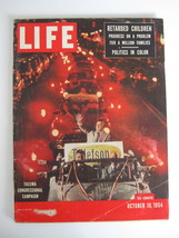 Life Magazine - October 18, 1954 - Politics in Color  - £7.84 GBP