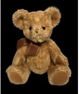 Bearington Teddy Bear Shaggy Brown Plush Stuffed Animal Sits 11 inches w... - $54.81 CAD