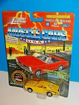 Johnny Lightning 1994-95 Muscle Cars USA Series 3 1970 Super Bee Yellow - £5.42 GBP