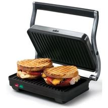 Salton SG1263 Panini Grill Stainless Steel - £47.93 GBP