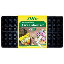 Jiffy Seed Starting Greenhouse with 72 Biodegradable 36mm Peat Pellets a... - €20,58 EUR