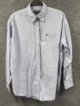 VTG Ralph Lauren Polo Jean Co Shirt Mens XL Blue Oxford Casual Button Up... - $29.92