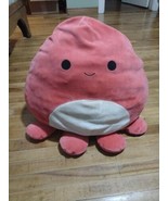 Squishmallow 16&quot; Pink Abby Octopus Kellytoy - £18.61 GBP