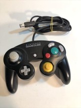 Black Nintendo GameCube Controller OEM Tested Authentic - £22.04 GBP