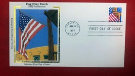 ZAYIX - 1997 US Colorano FDC #2915D Flag Over Porch Coil - £2.23 GBP