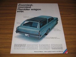 1965 Print Ad The 1966 Rambler Classic 770 Cross Country Station Wagon - £11.05 GBP
