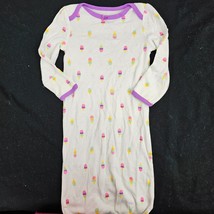 Circo Baby Girl Ice Cream Cone Cotton Gown Sack Pajamas Clothes 0-3 NEW - £10.26 GBP