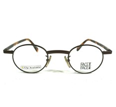 Face a Face TONIC Eyeglasses Frames Brown Tortoise Round Full Rim 50-22-125 - £146.93 GBP