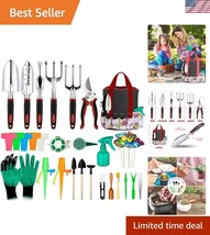 Multi-functional 83-Piece Garden Tool Set with Succulent Tools &amp; Organizer - $784.64 MXN