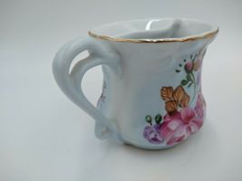 Vintage Porcelain Shaving Mustache Mug Floral Motif image 4